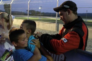 Driver Autographs and Kids' Racecar Rides are part of the double-points Rutland Herald Mid-Season Championships at Devil's Bowl Speedway on Friday.  Kids' Rides start at 6:15pm.  (MemorEvents photo)