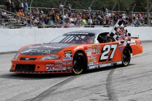 Chris Bergeron (#27) of Claremont, NH will try to become the first-ever repeat Late Model champion at Devil's Bowl Speedway in 2014.