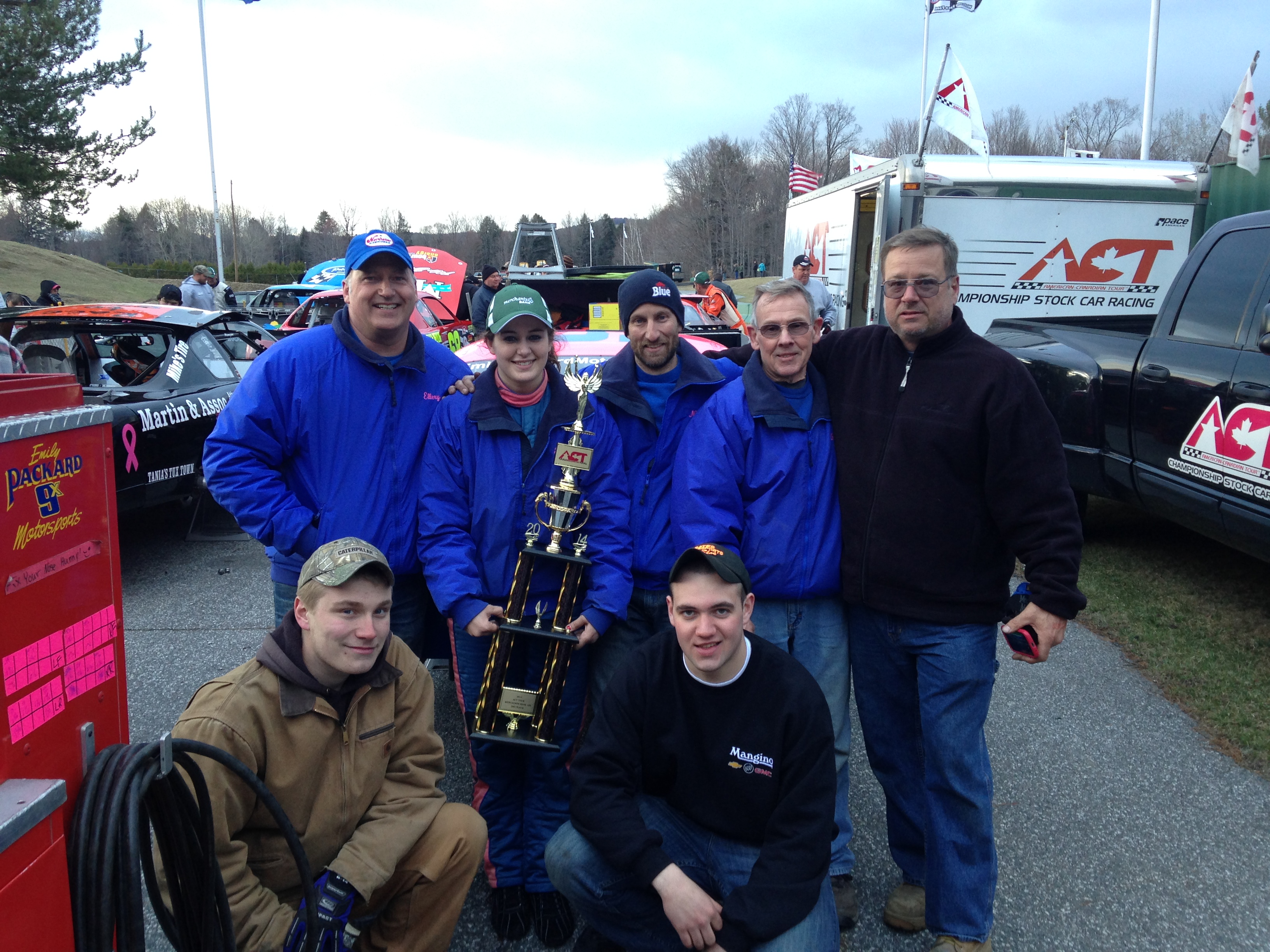 Emily Packard has Podium Finish at Thunder Road