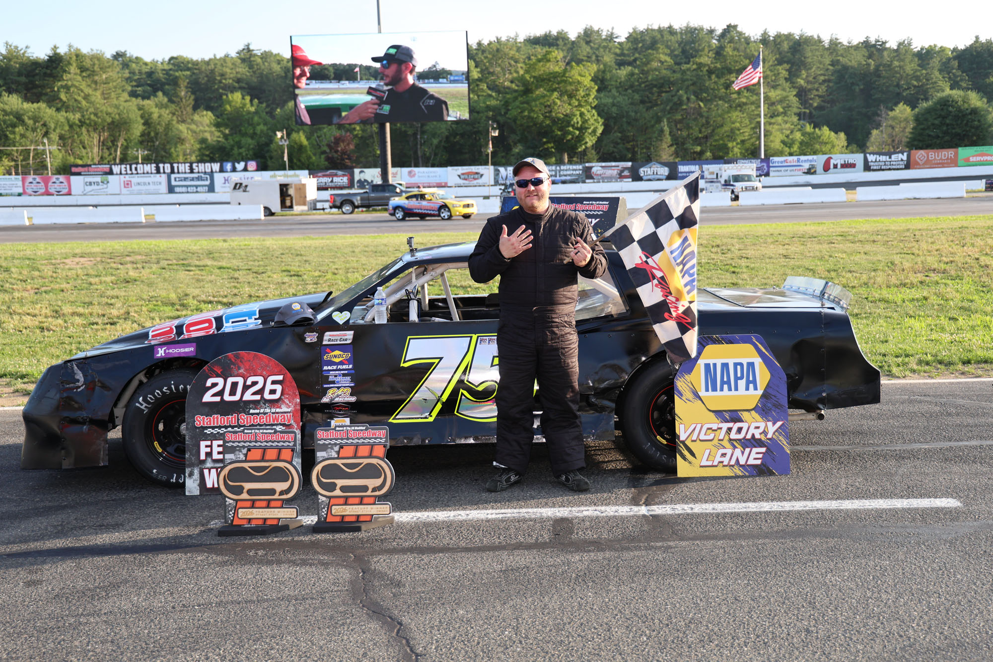 Rufrano, Varricchio, Anglace, Clement & Waterman Score at Stafford Speedway