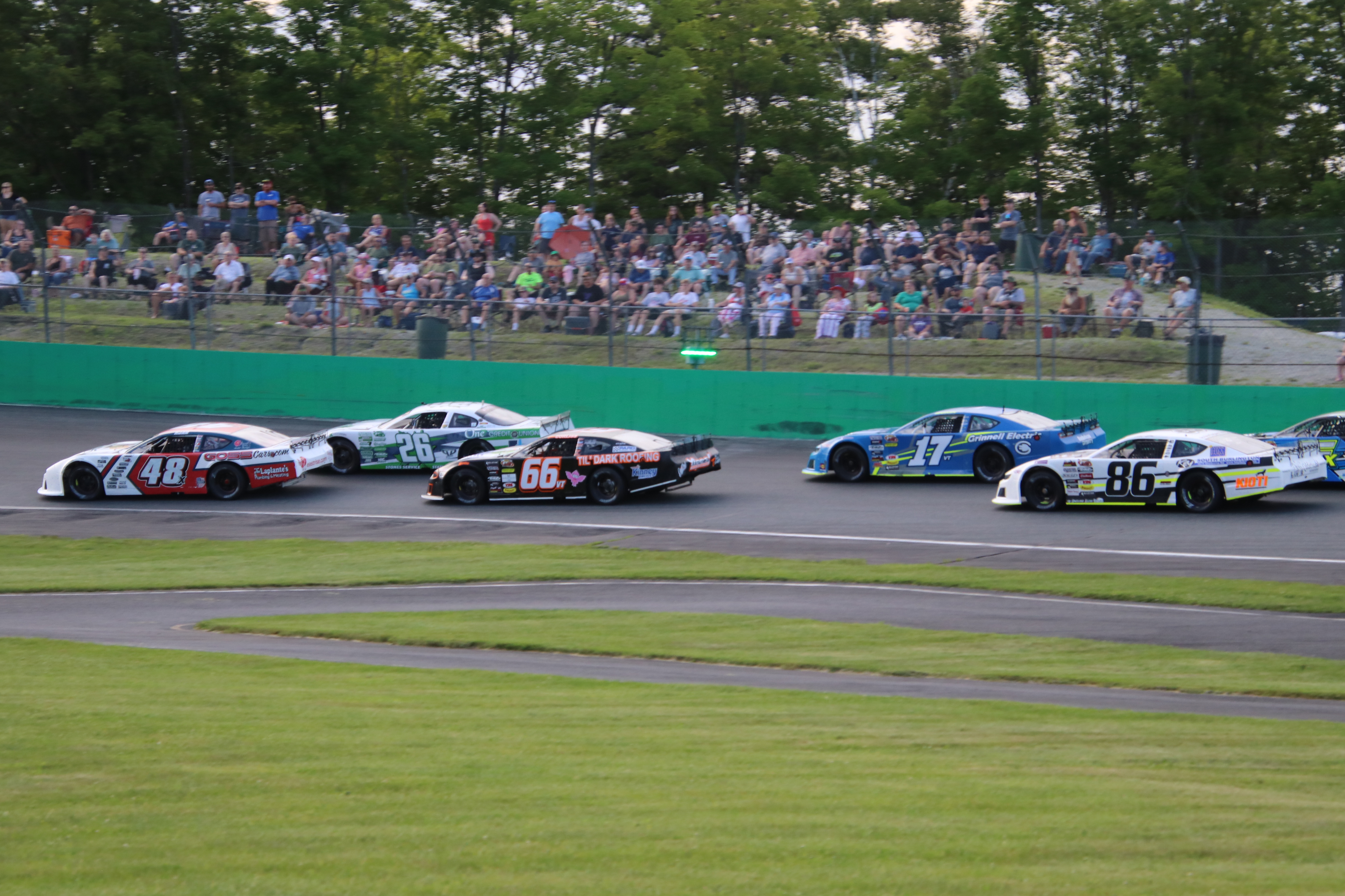Bobby Labonte Visits Thunder Road for Late Model Action