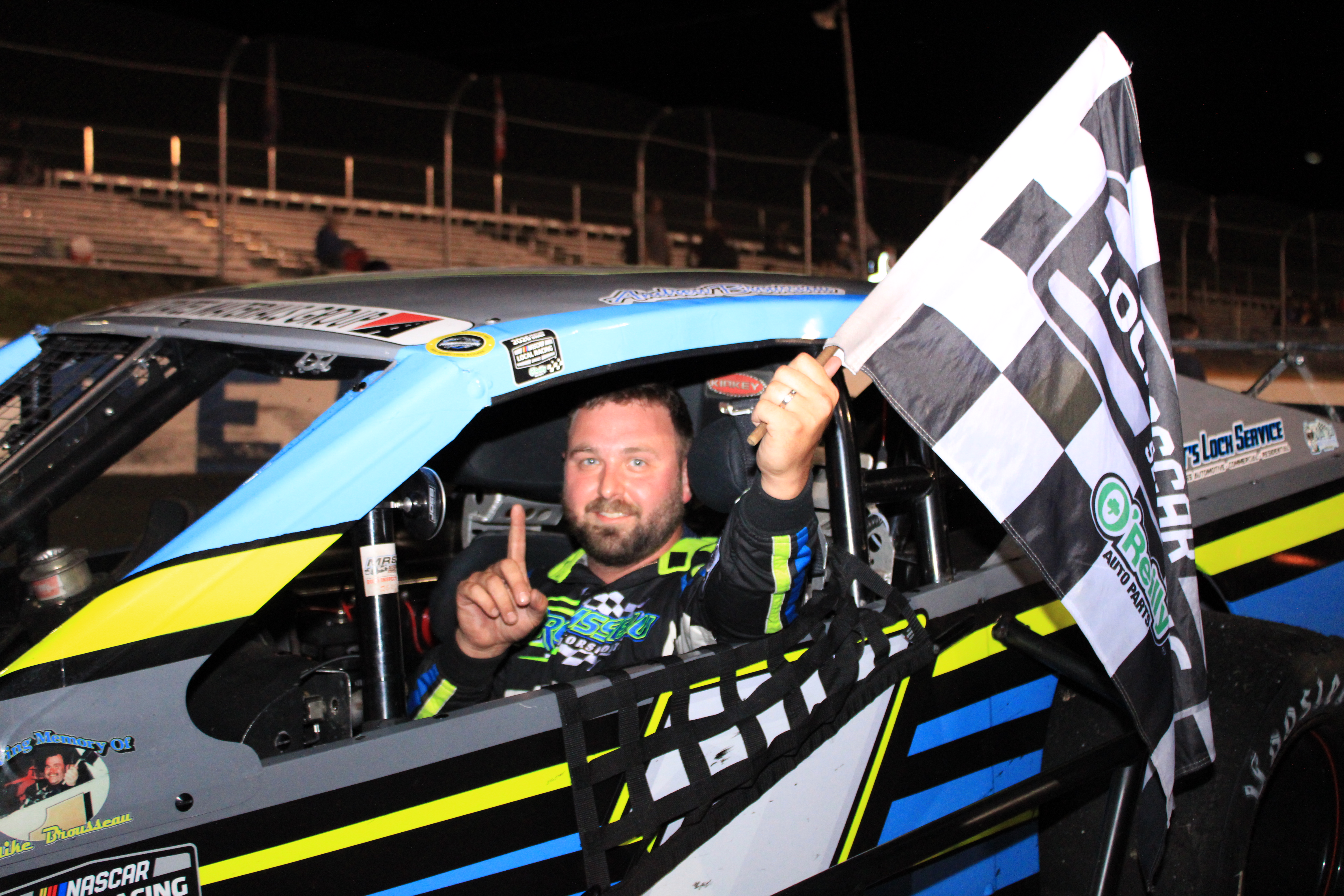 Wenzel and Brousseau Split Modified Twinbill at Monadnock Speedway