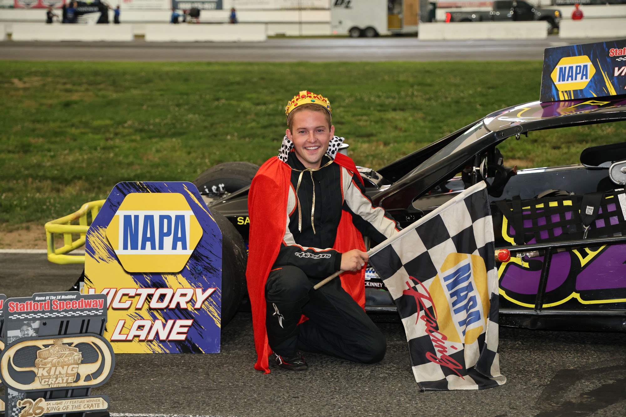Bloxsom Wins SK Light King of the Crate Feature at Stafford