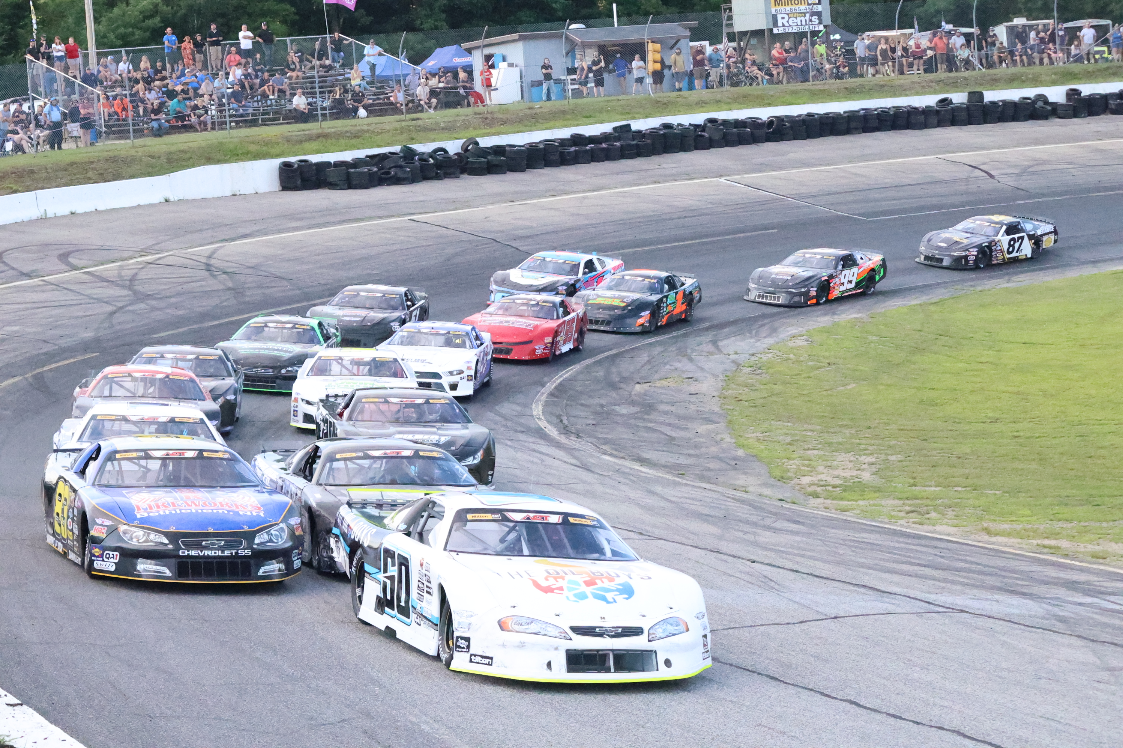 Prizes for White Mountain Track Championship Late Models in Milton CAT Tour