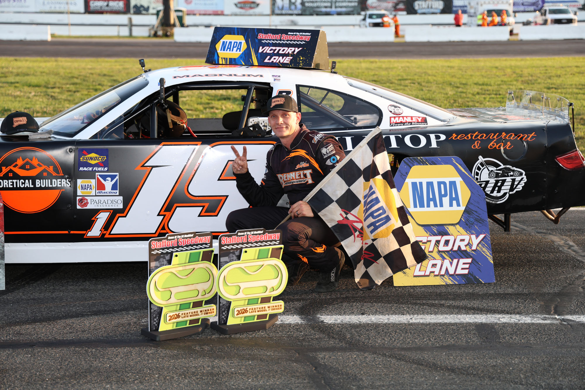 Talman Wins Feature at Stafford Speedway; Multiple Winners
