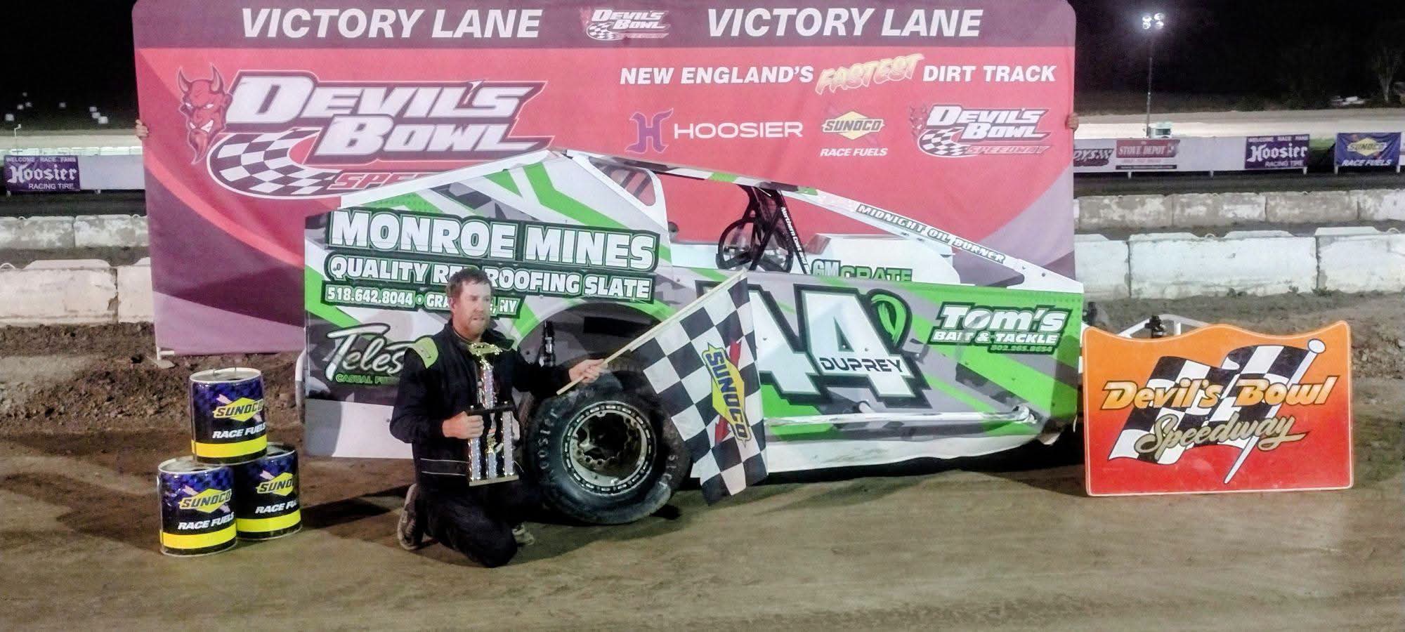 Scott Towslee Wins at Devil's Bowl Speedway in Twin 20s
