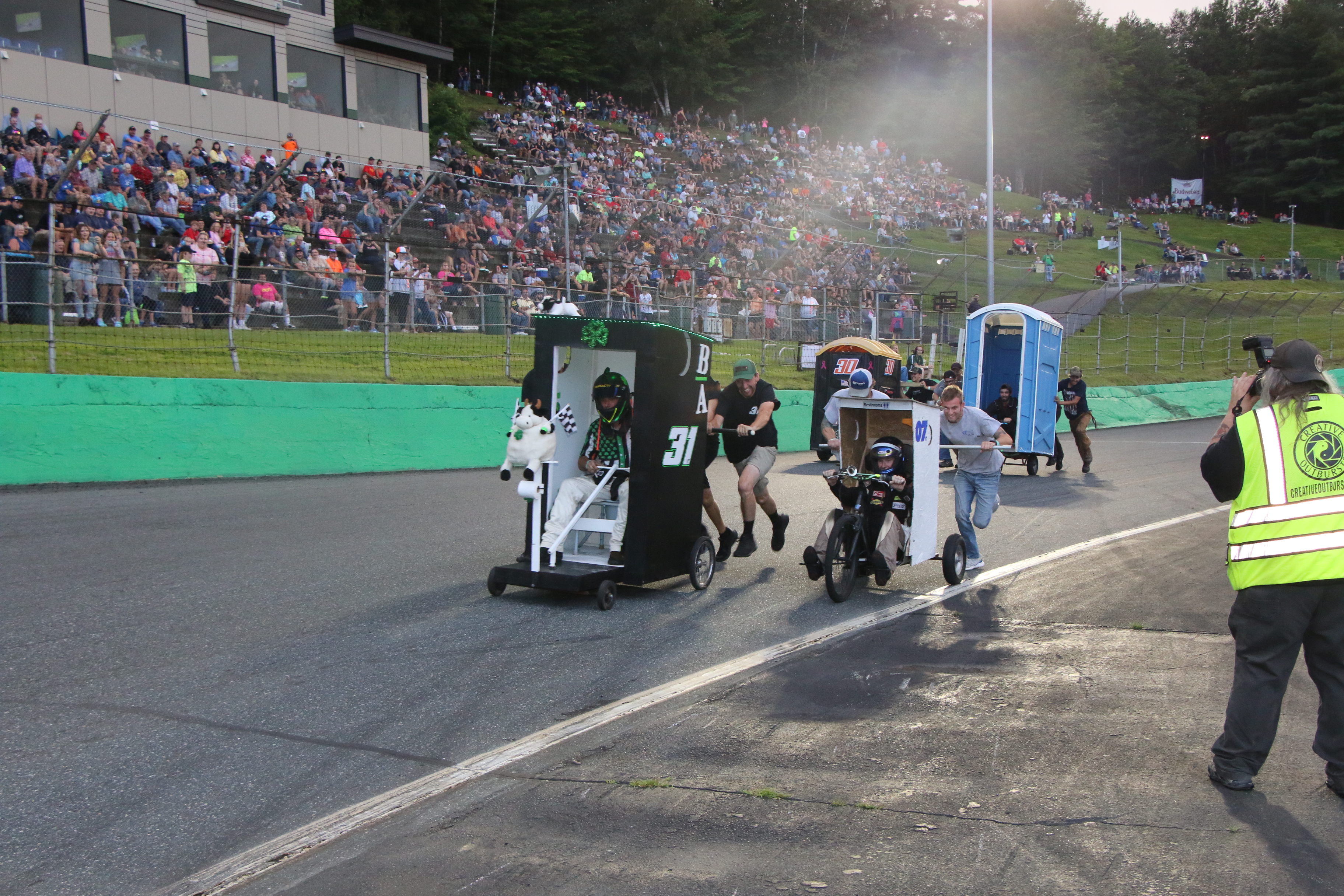 Ken Squier’s Port-a-Potty Grand Prix at Thunder Road