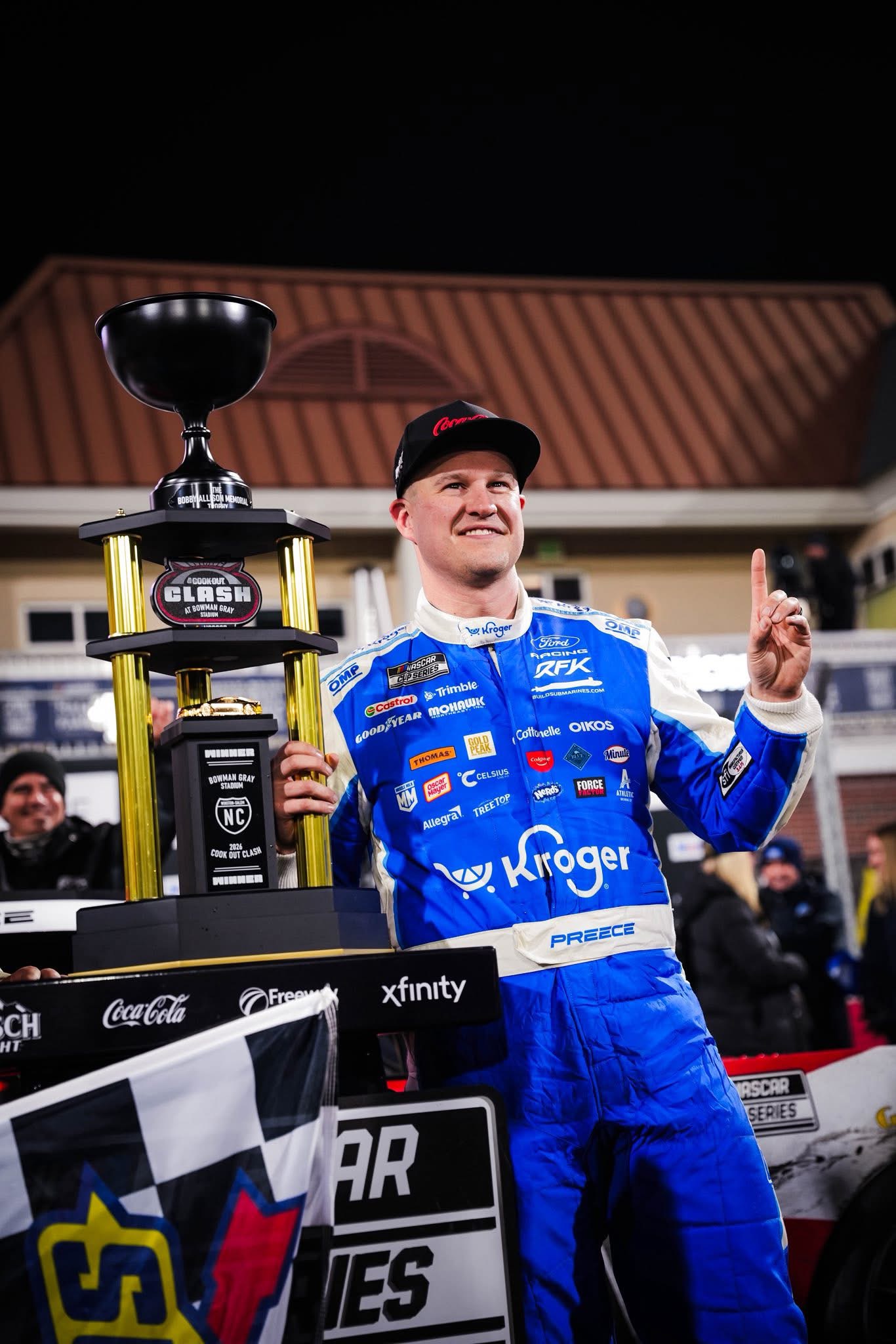 Preece and Keselowski Visit Thunder Road for Vermont Lottery Cup