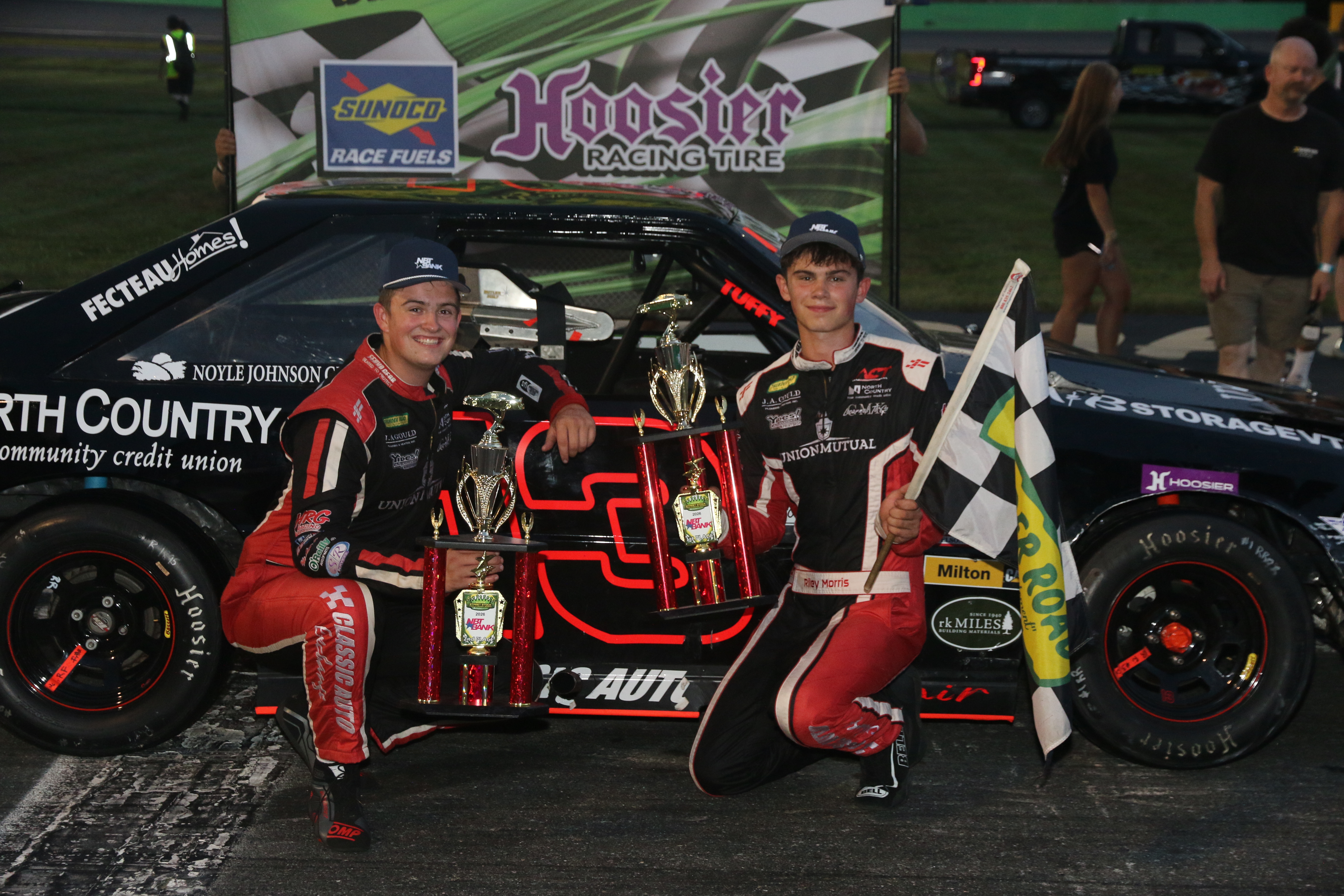 Morris Brothers and Ballard Win at Thunder Road NBT Bank Night