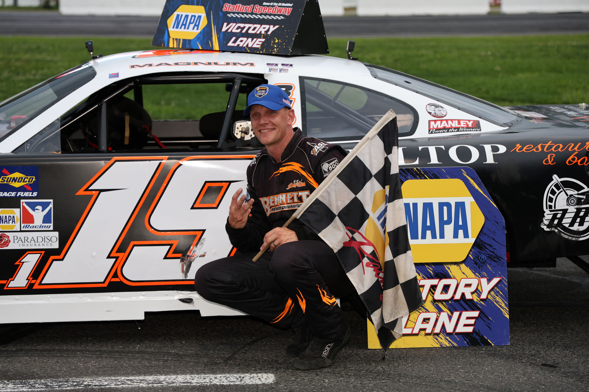 Bennett, Plemons, & Waterman Score Wins at Stafford; Races Postponed