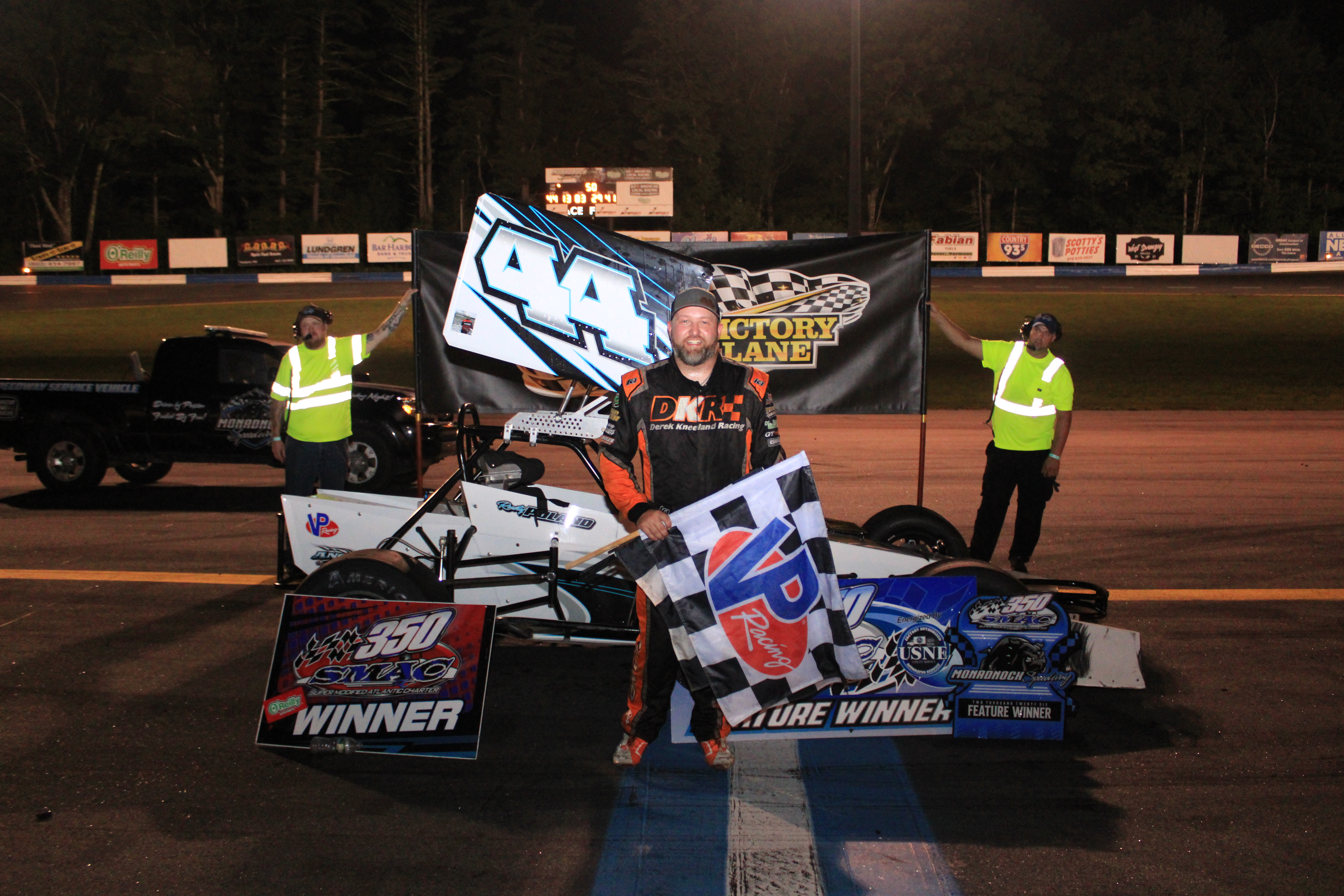 Wenzel, Brousseau, and Poland Dominate Monadnock Speedway