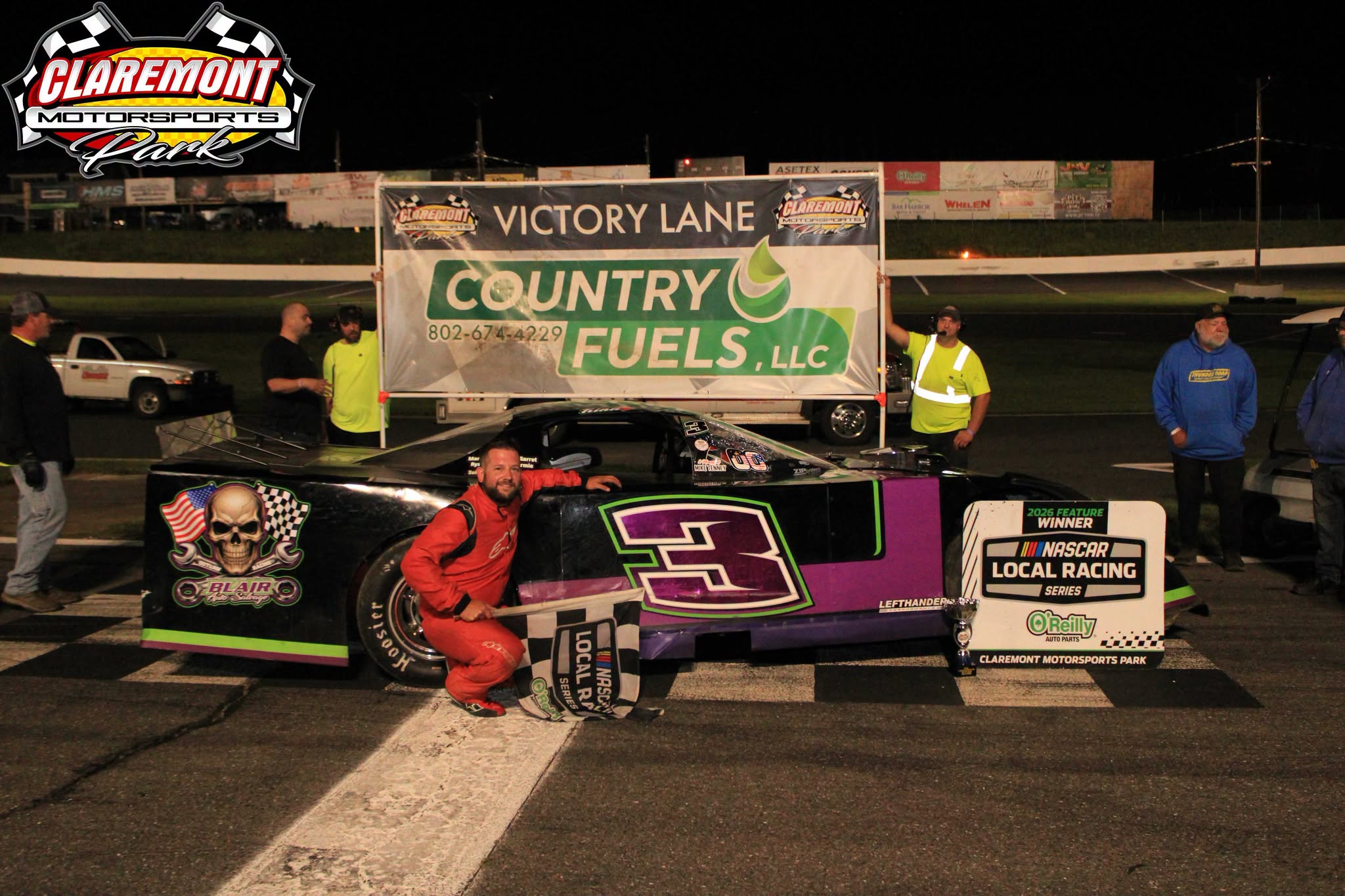 Hayden Scott, Streeter, and Jaques Win at Claremont Motorsports Park