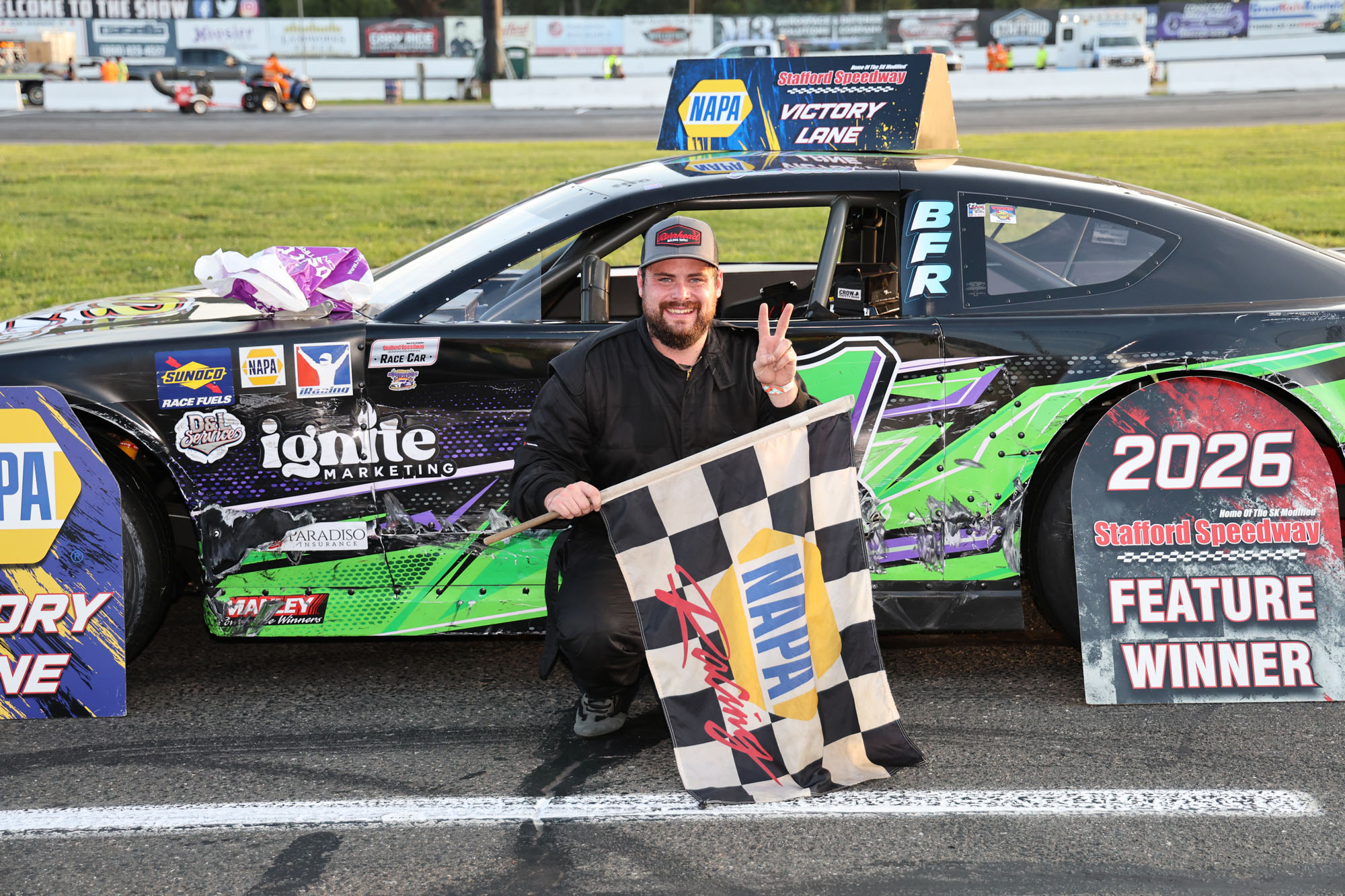 Pearl, Wood, Anglace, Lavoie, & Raymond Score GAF 150 Feature Wins at Stafford