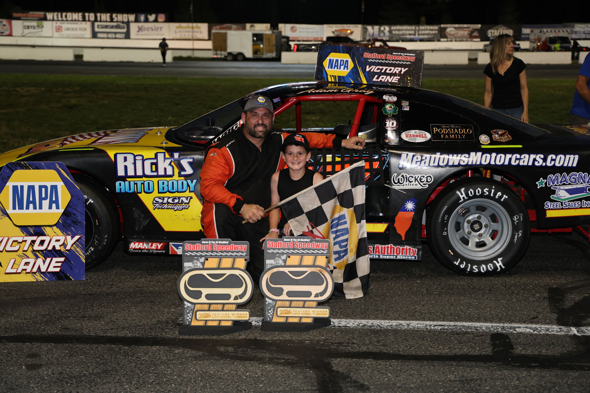 Stafford Track Championship Races and Division Standings