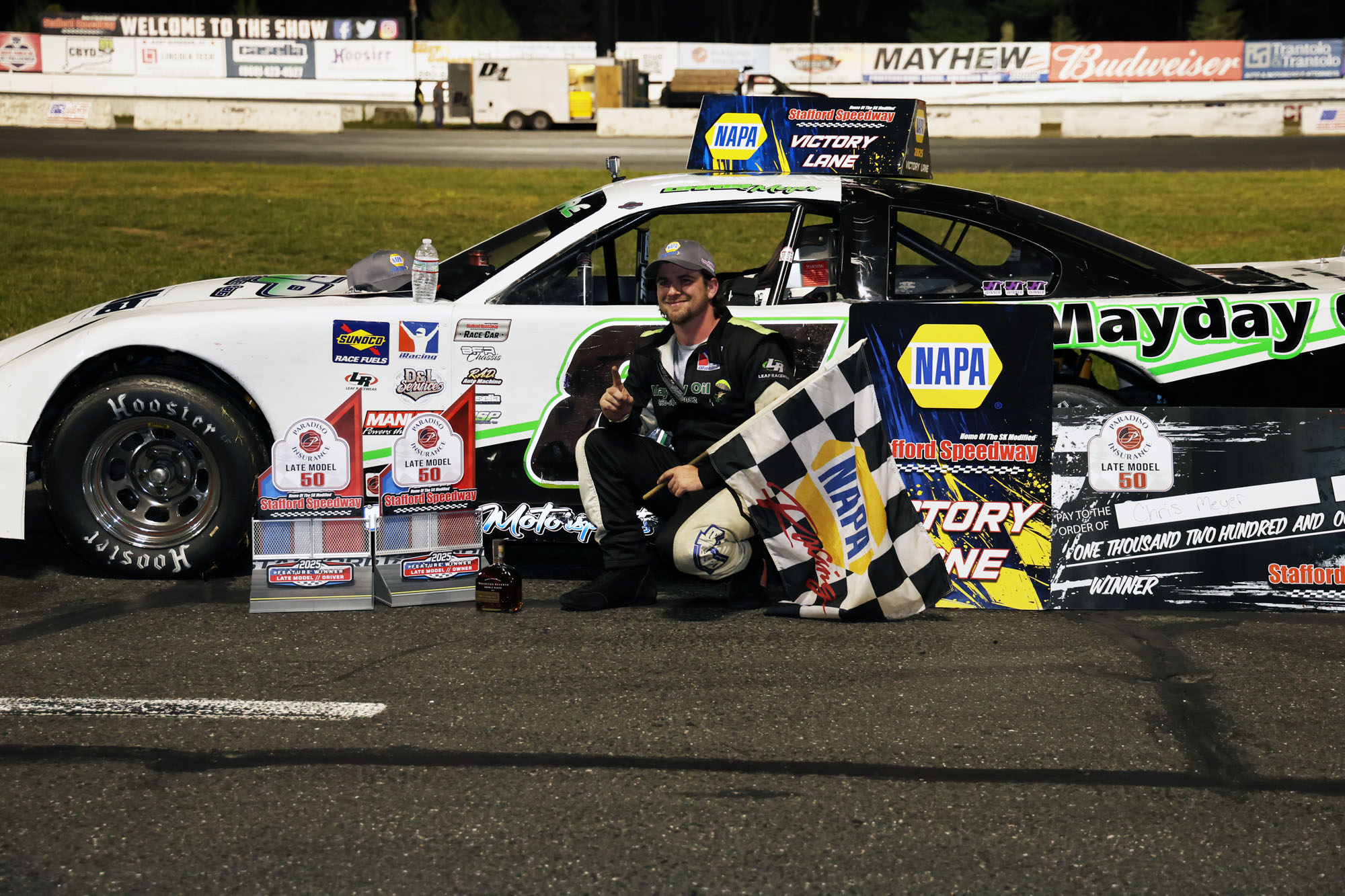 Chris Meyer Seeks Consecutive Wins in Stafford LM 50