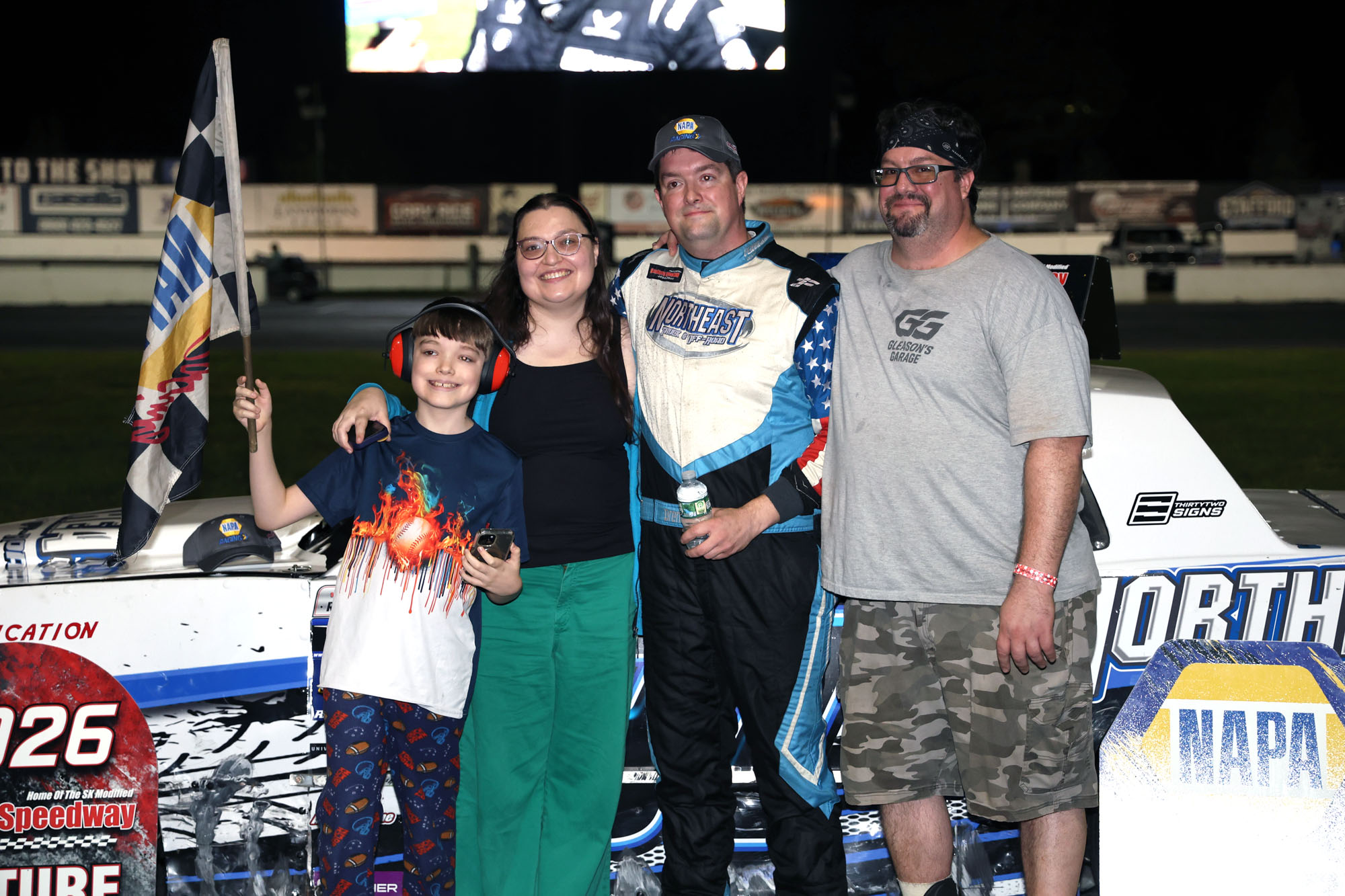 Buffone Wins Late Model 50 at Stafford; Multiple Winners