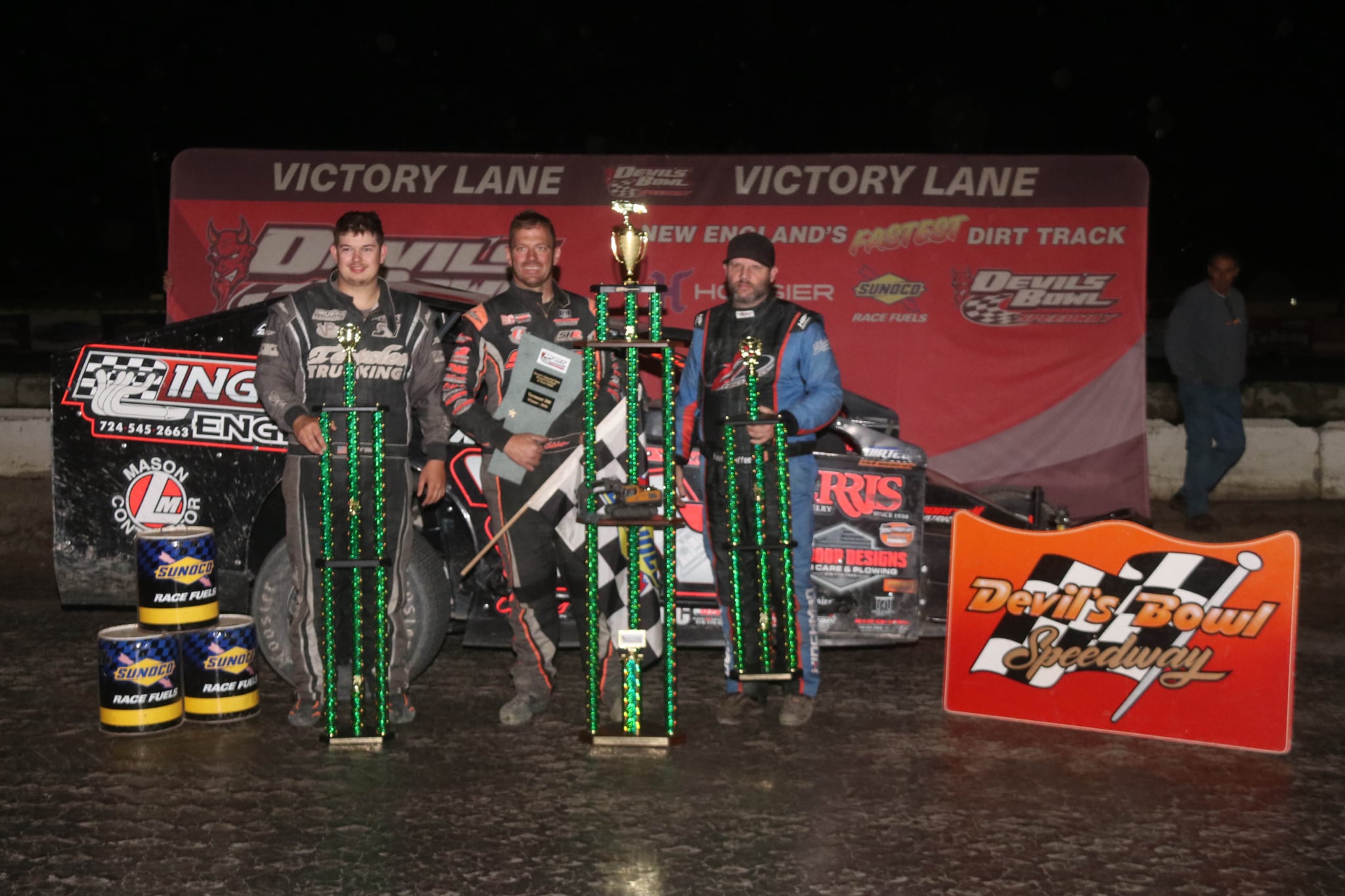 Brian Calabrese Cruises to Victory in Fabian Earth Moving Vermont 200