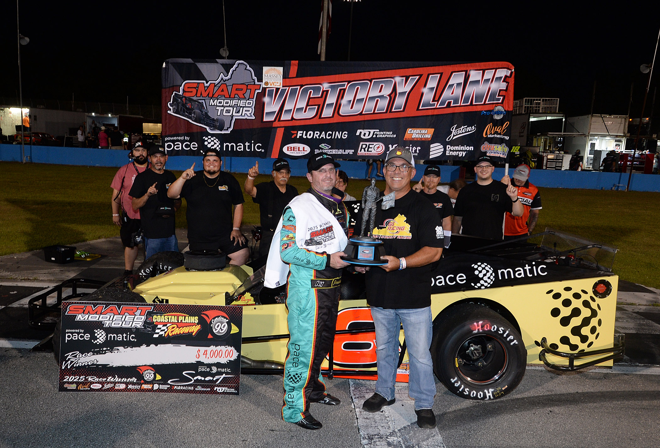 Jonathan Cash Drives No. 16VA at Orange County Speedway
