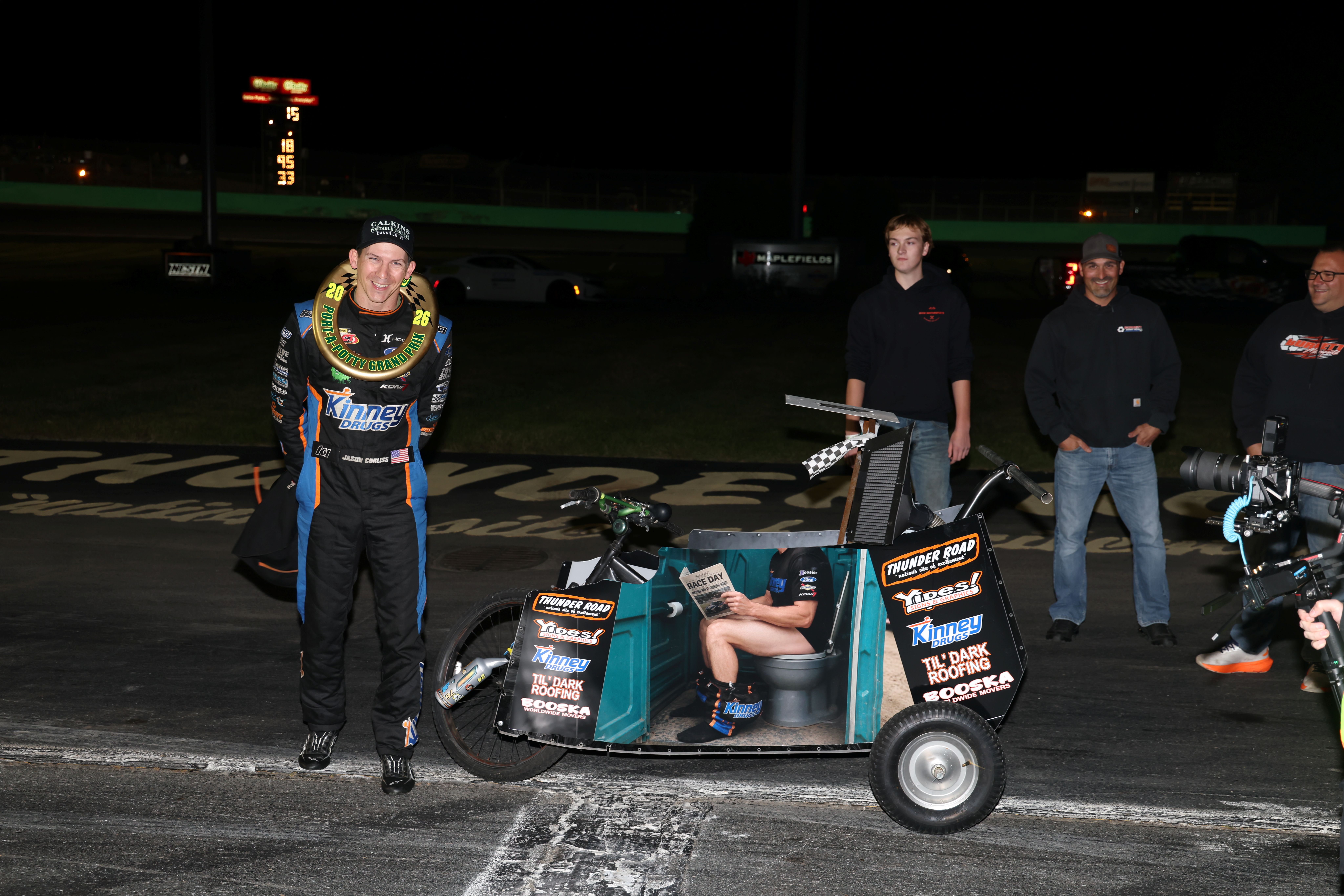 Gravel, Moodie, and Audet Take High Honors at Portables Night