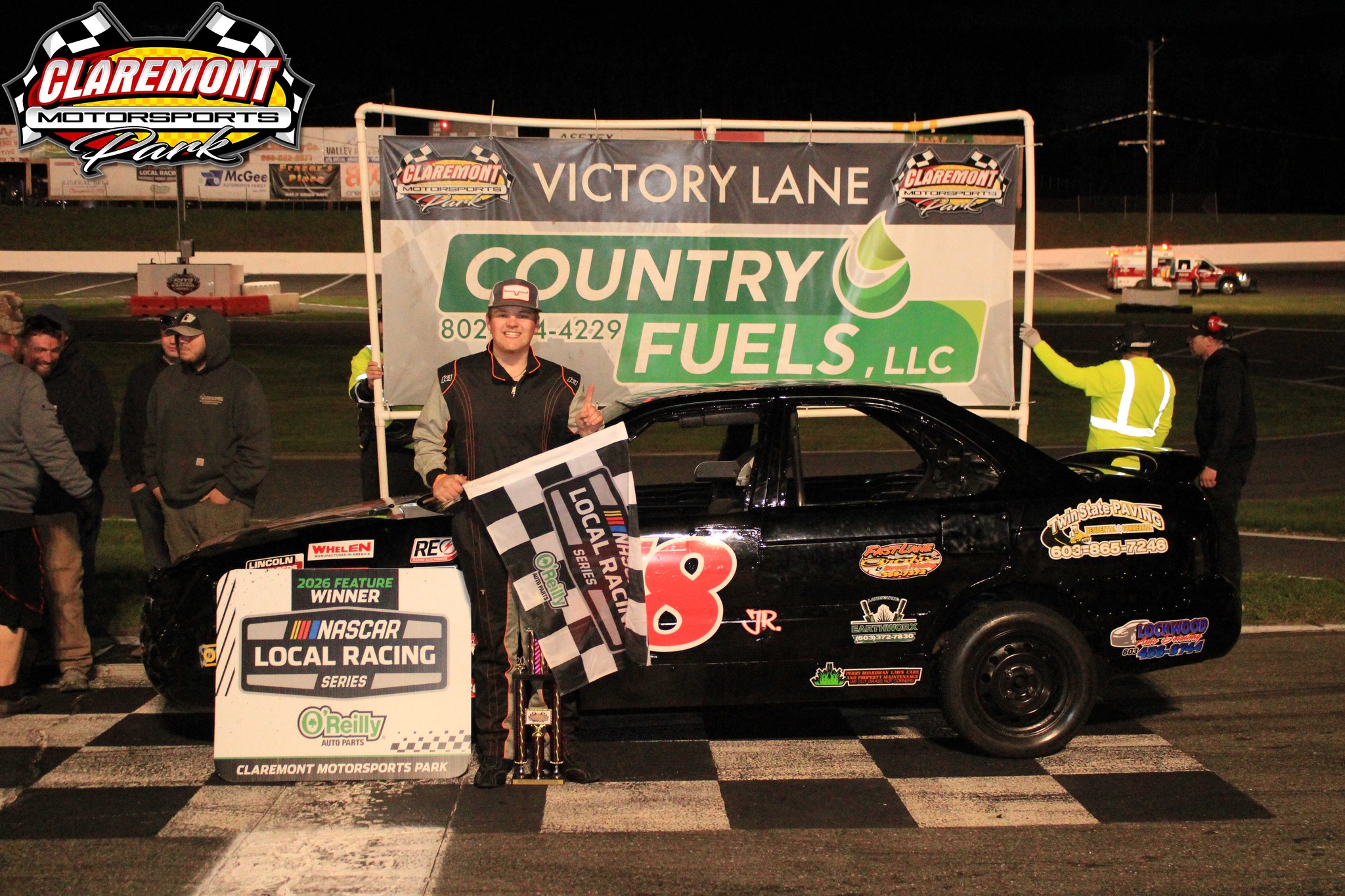 Gray, Riendeau, and Conroy Win Friday Night at Claremont
