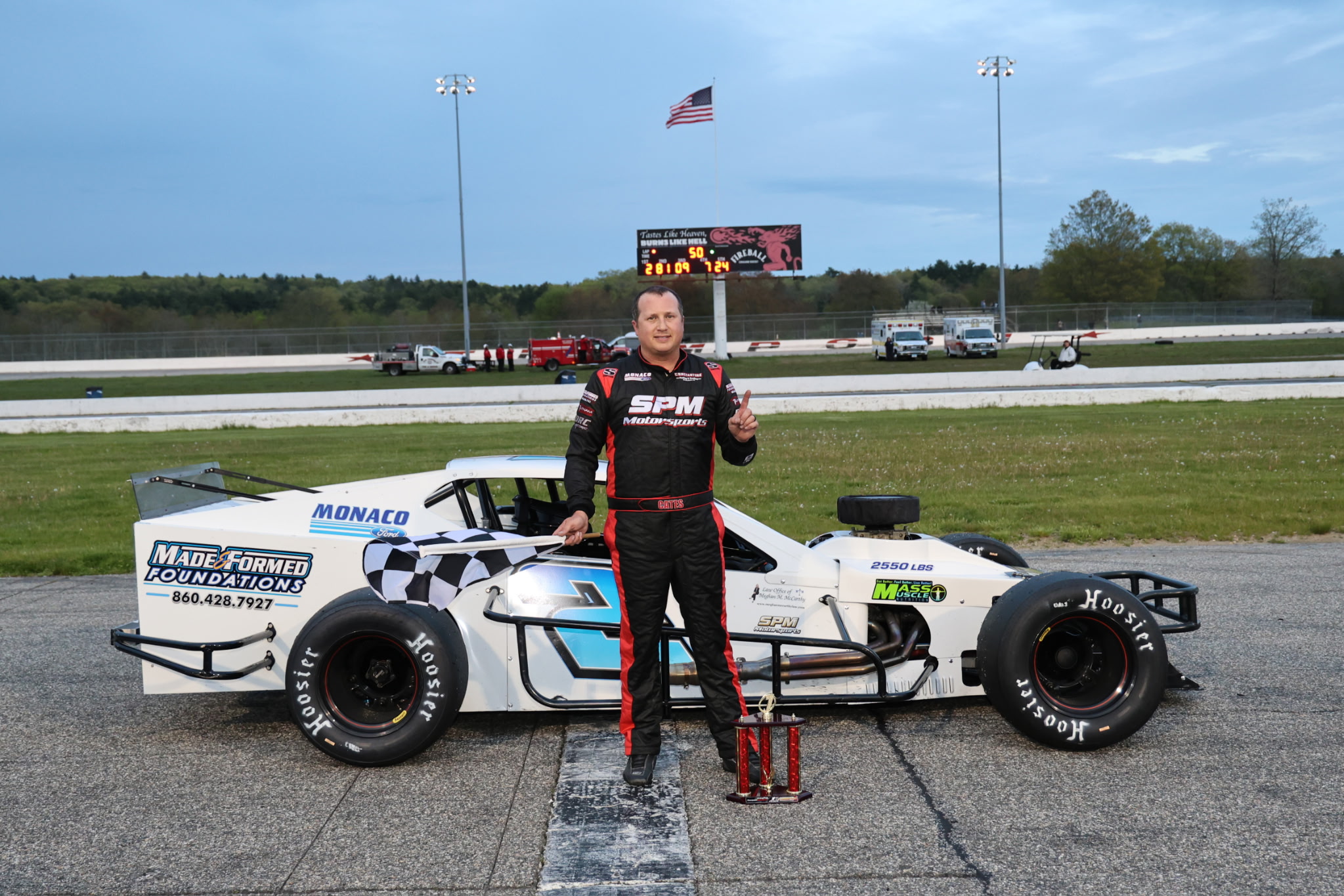 Cates and Marcotte Split Midweek Modified Madness Victories at Thompson