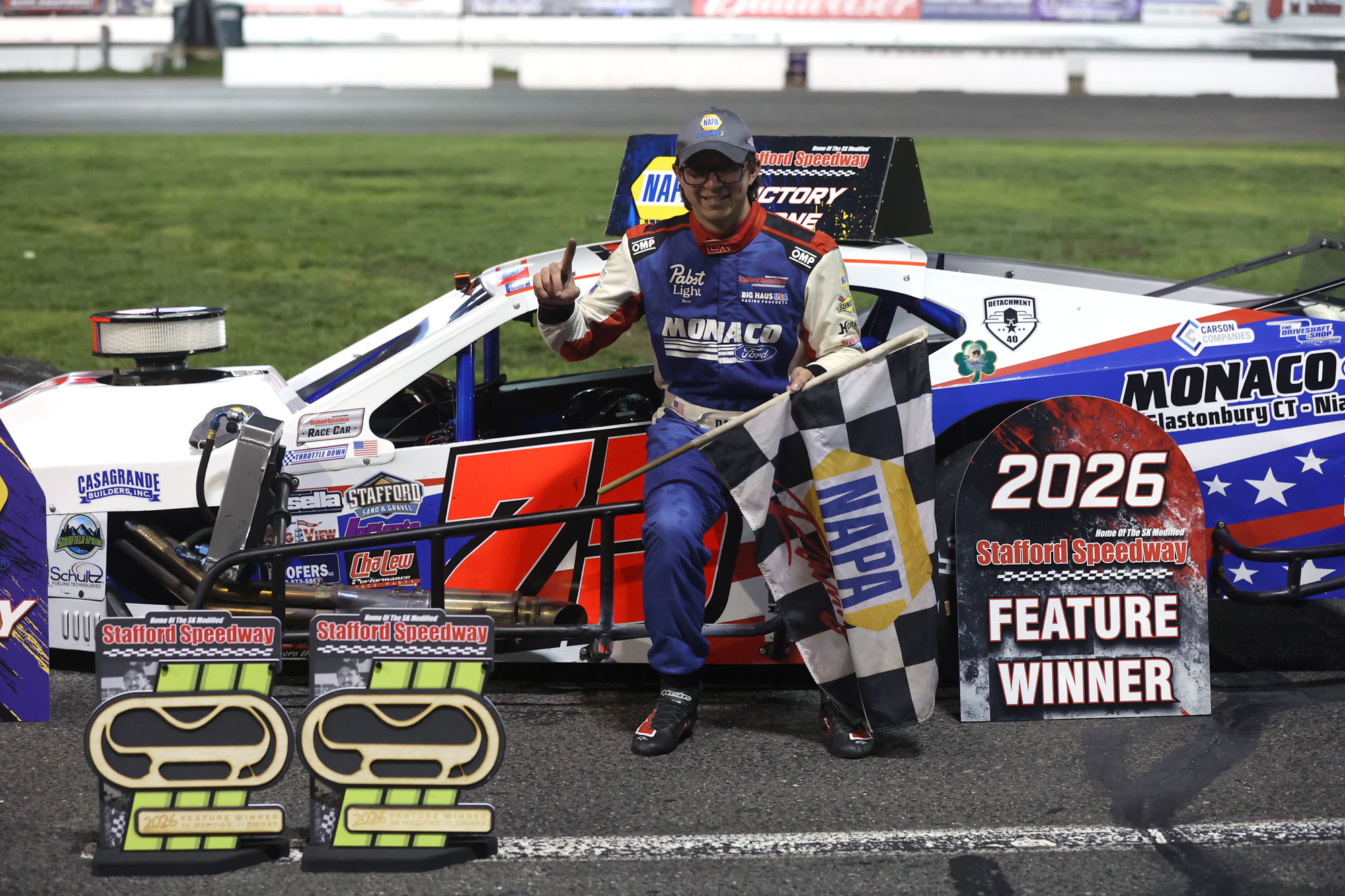 Arute, Gray, Anglace, Plemons, & Waterman Score May 15th Weekly Racing Feature Wins at Stafford