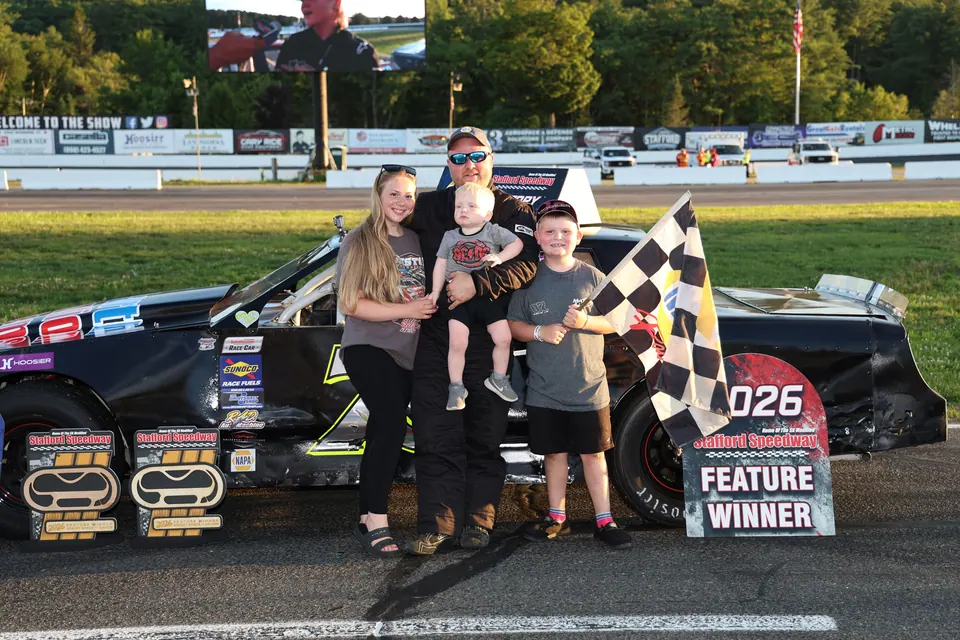 Talman, Gray, Matthews, Hydar, & Waterman Win at Stafford Speedway