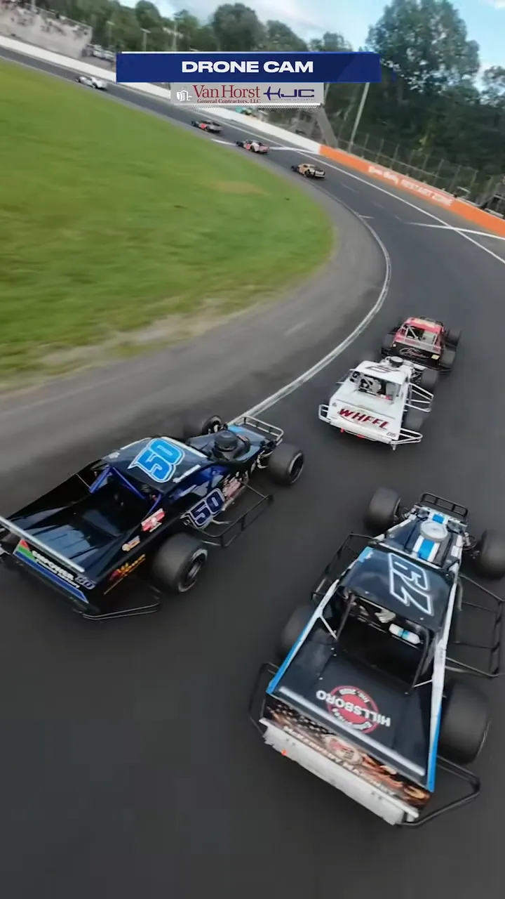 Sponsorship for Monaco Modified Series Drone Coverage at Stafford Fall Final