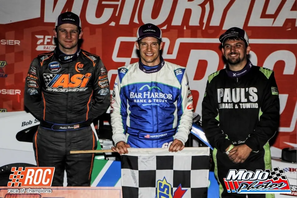 Matt Hirschman Wins Race of Champions Modified Series at Mahoning Valley