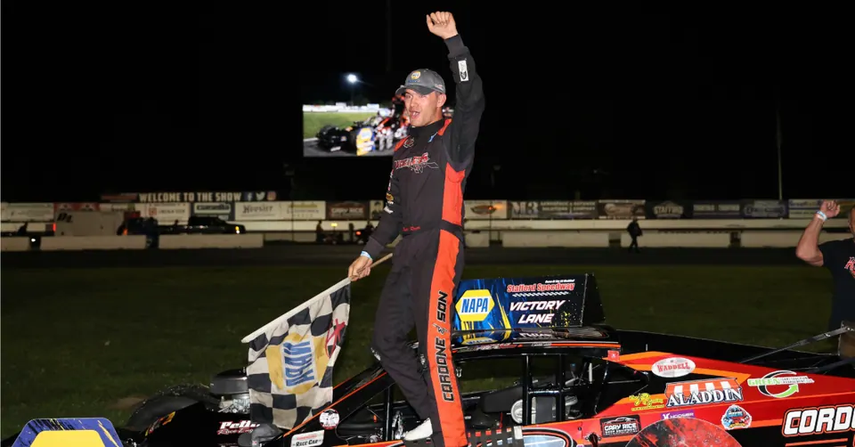Marcello Rufrano Back to Victory Lane in SK Modified at Stafford