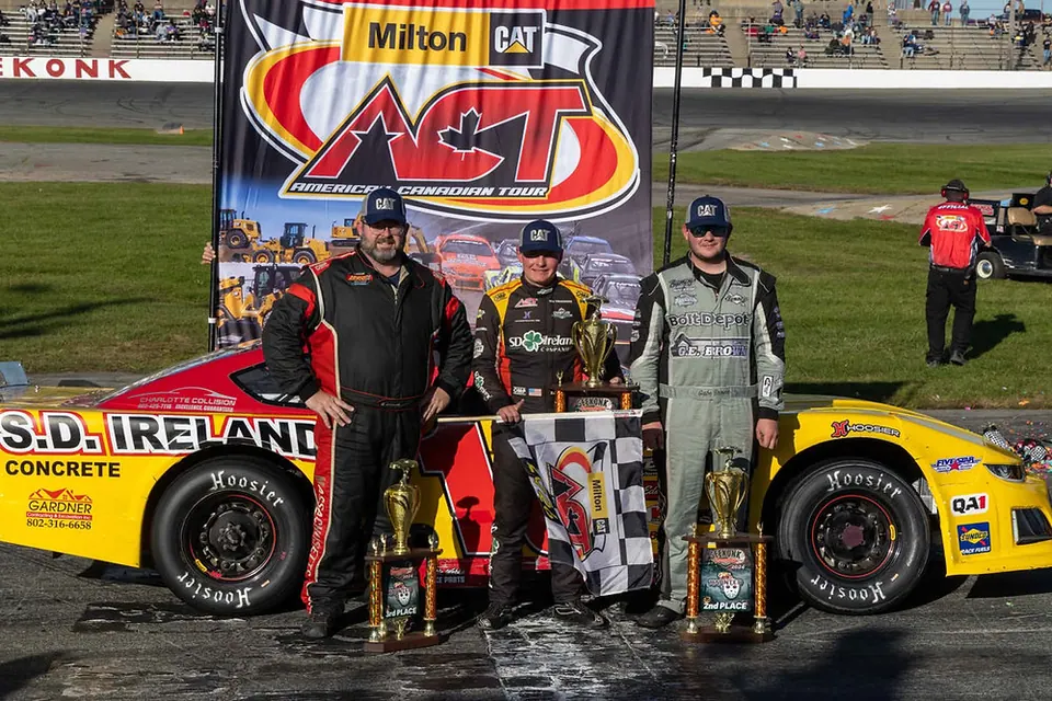 Kaiden Fisher Wins Milton CAT Tour Title at Seekonk Speedway