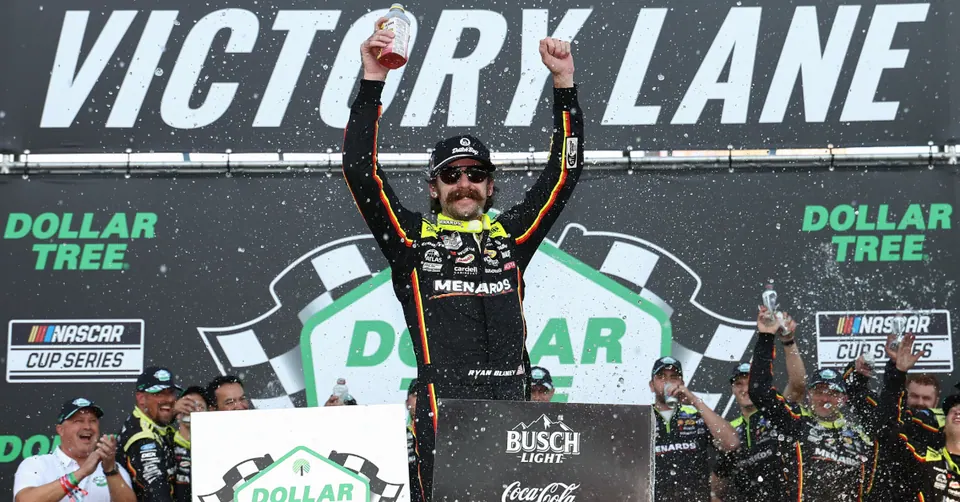 Blaney Wins Dollar Tree 301 at NHMS, Securing Second Consecutive Victory