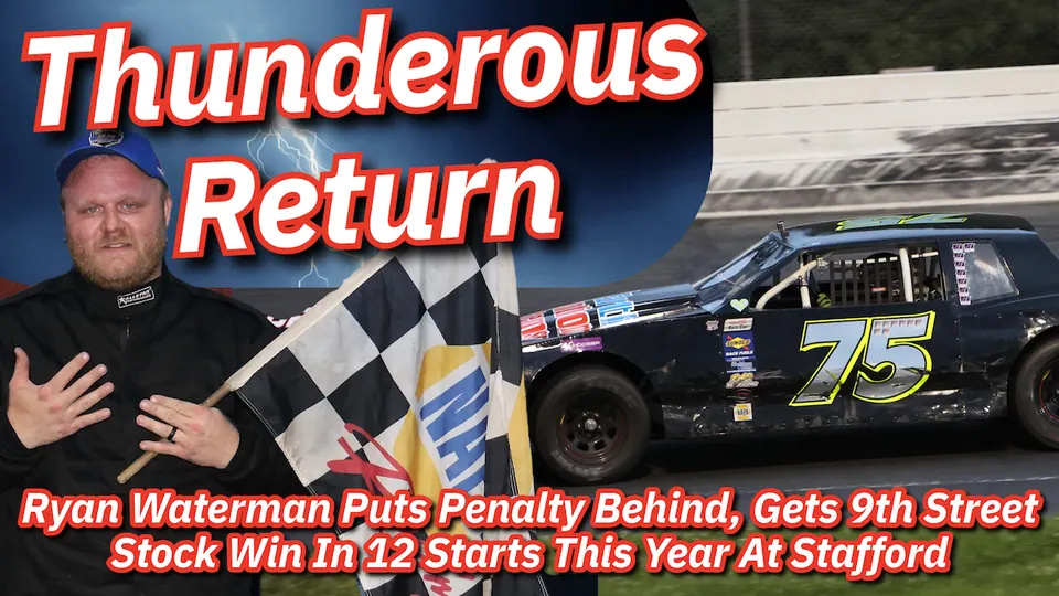Ryan Waterman Secures Ninth Street Stock Win at Stafford