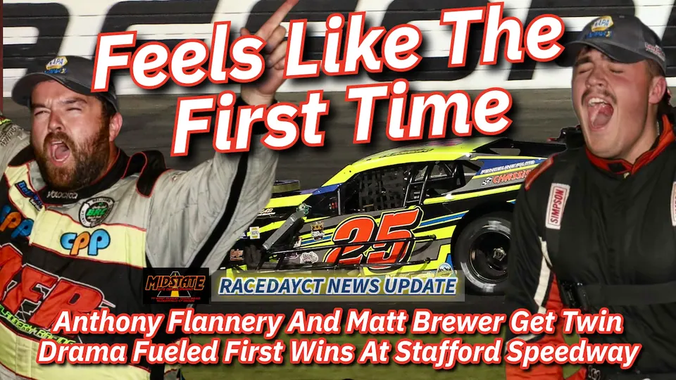 Flannery, Brewer Grab Drama Wins at Stafford Speedway