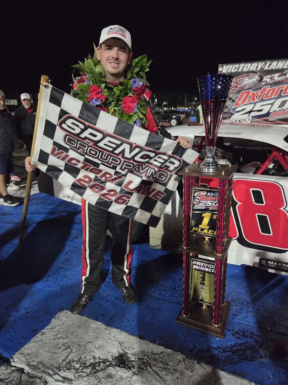Brandon Barker Wins 53rd Annual Nitro Trailers Oxford 250