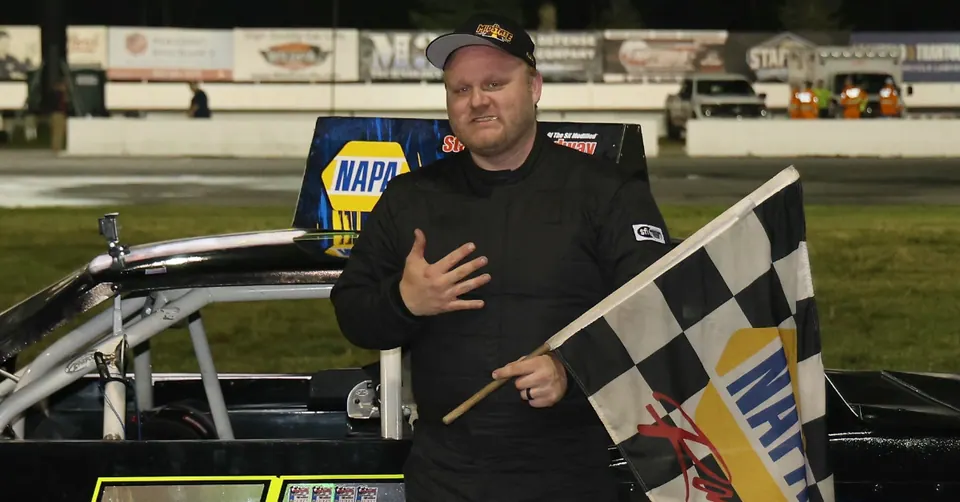 Ryan Waterman Claims Midstate Street Stock Victory at Stafford