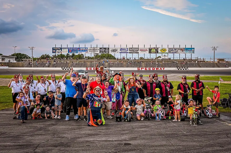 Rhode Island Shriners join NASCAR at Seekonk Speedway