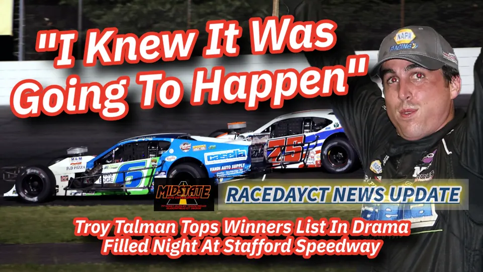 Troy Talman Leads Winners List at Stafford Speedway