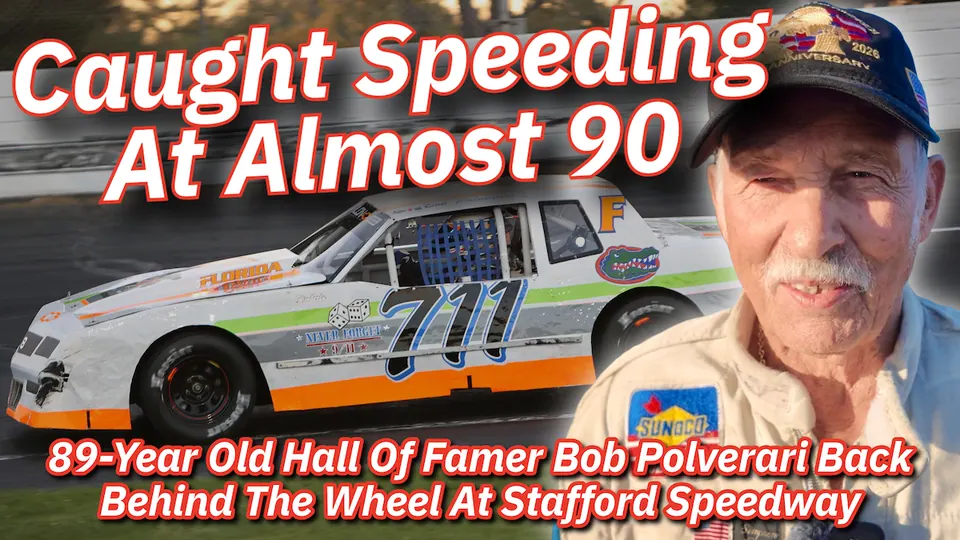 Bob Polverari Back Behind The Wheel at Stafford Speedway